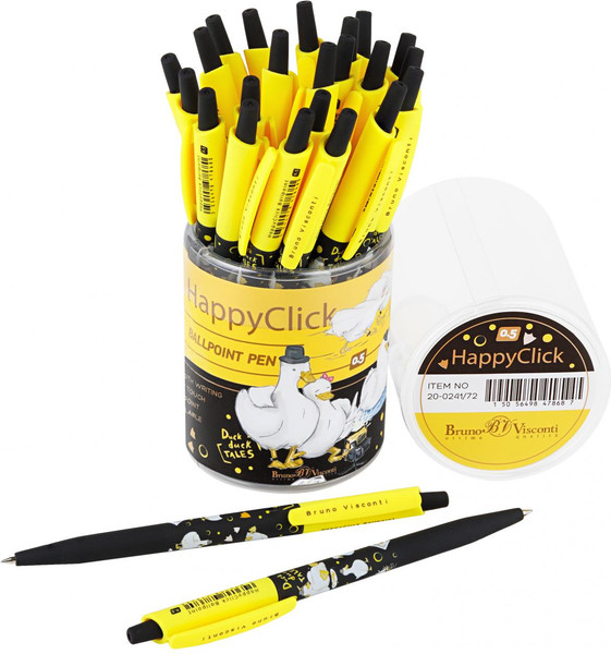 Ручка шариковая Bruno Visconti HappyClick. Гуси / 20-0241/72
