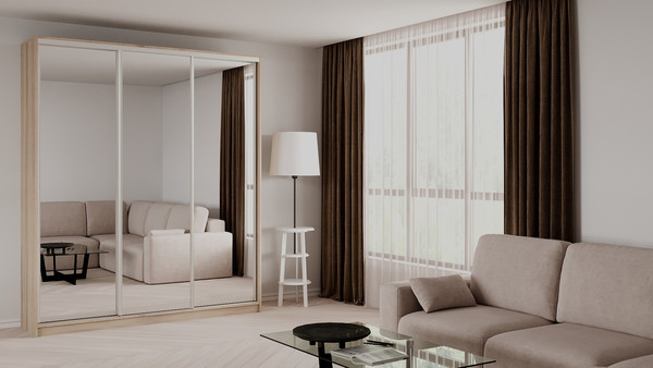 Шкаф-купе Рэйгрупп 233 EEX Elgon РГ-07.04