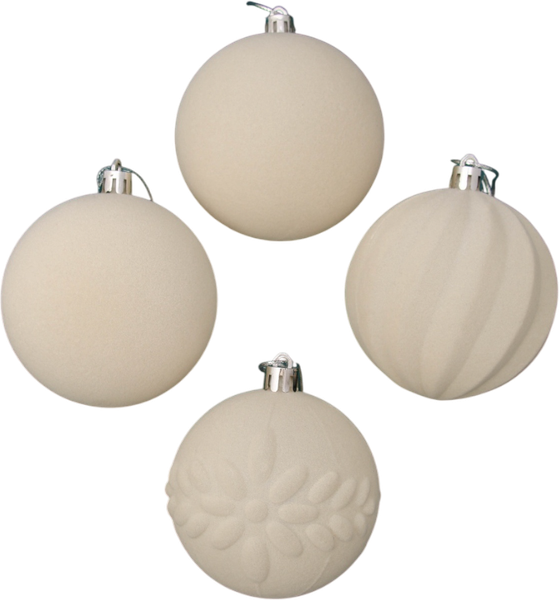 Набор шаров новогодних Зимнее волшебство Бархатный зной / 10514184 - фото