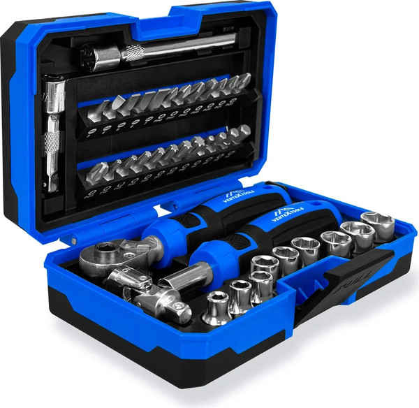 Набор головок, бит Vertex Tools 0033-38 - фото