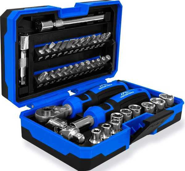 Набор головок, бит Vertex Tools 0033-38