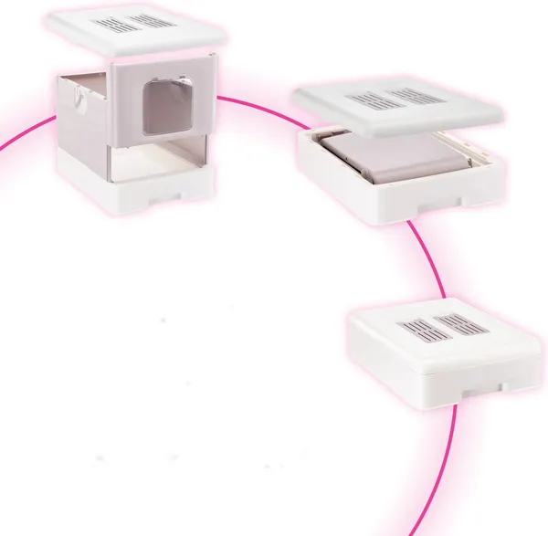 Туалет-домик Ferplast Sahara / 72055119 (лавандовый)