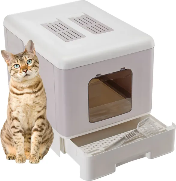 Туалет-домик Ferplast Sahara / 72055119 (лавандовый)