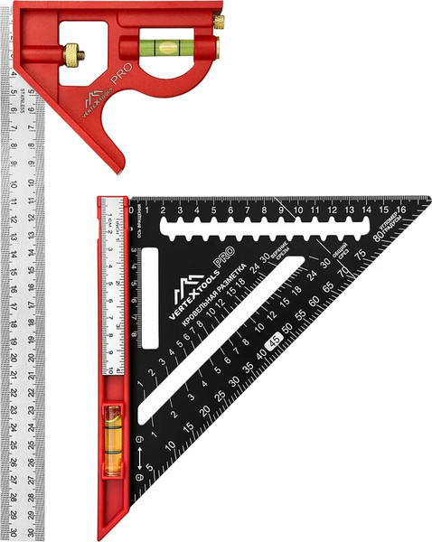Угольник Vertex Tools Profi 3046-8