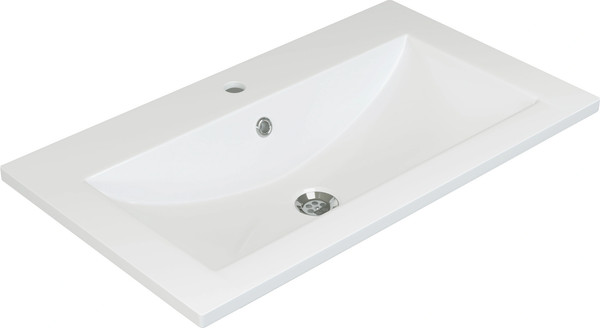 Умывальник Керамин Бергамо Нова 70 ФС фаянсовый - фото