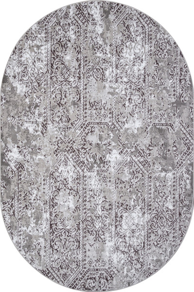 Коврик Merinos Silver F390-OVAL-GRAY - фото