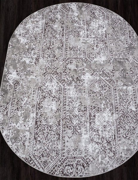 Ковер Merinos Silver F390-OVAL-GRAY