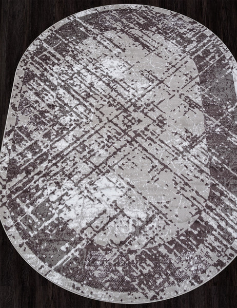 Ковер Merinos Silver F391-OVAL-GRAY