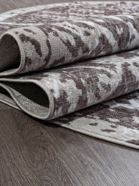 Ковер Merinos Silver F391-OVAL-GRAY