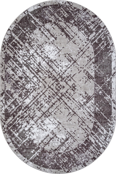 Ковер Merinos Silver F391-OVAL-GRAY - фото