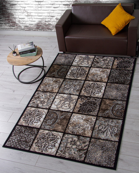 Ковер Merinos Valencia Deluxe d328-STAN-BROWN