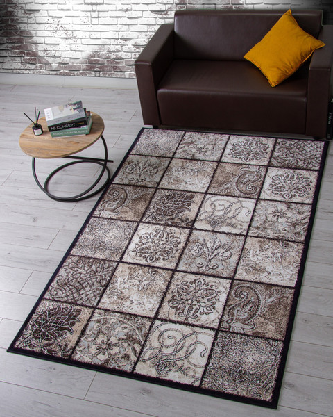 Ковер Merinos Valencia Deluxe d328-STAN-BROWN