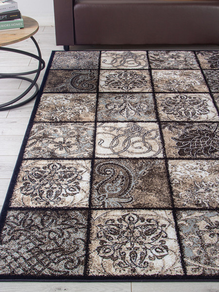 Ковер Merinos Valencia Deluxe d328-STAN-BROWN