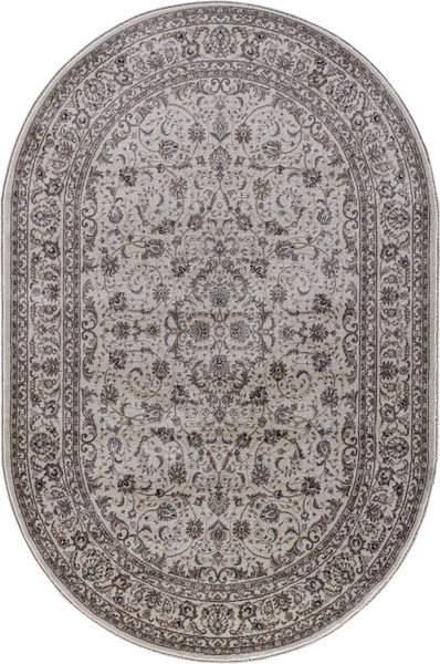 Ковер Merinos Valencia Deluxe F014-OVAL-CREAM - фото