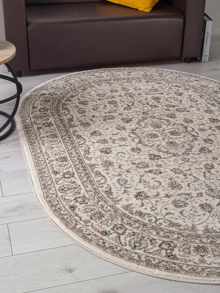 Ковер Merinos Valencia Deluxe F014-OVAL-CREAM