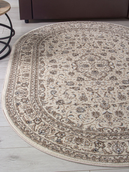 Ковер Merinos Valencia Deluxe F014-OVAL-CREAM