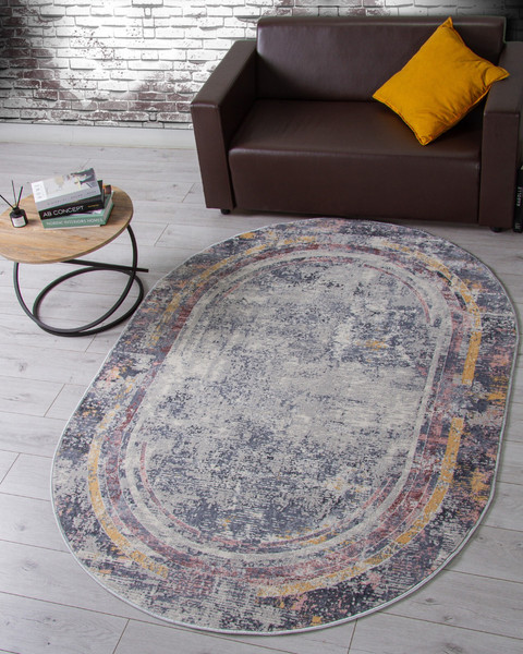 Ковер Merinos Zumma F258-OVAL-PINK 