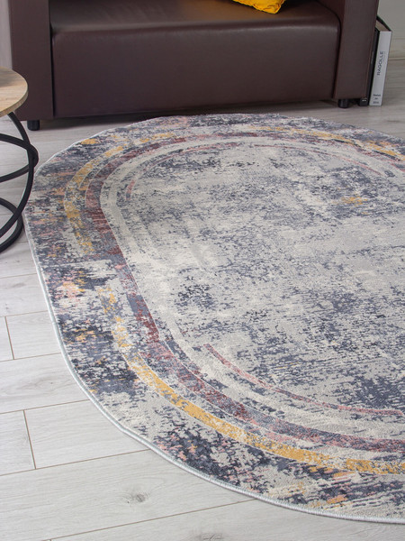 Ковер Merinos Zumma F258-OVAL-PINK 