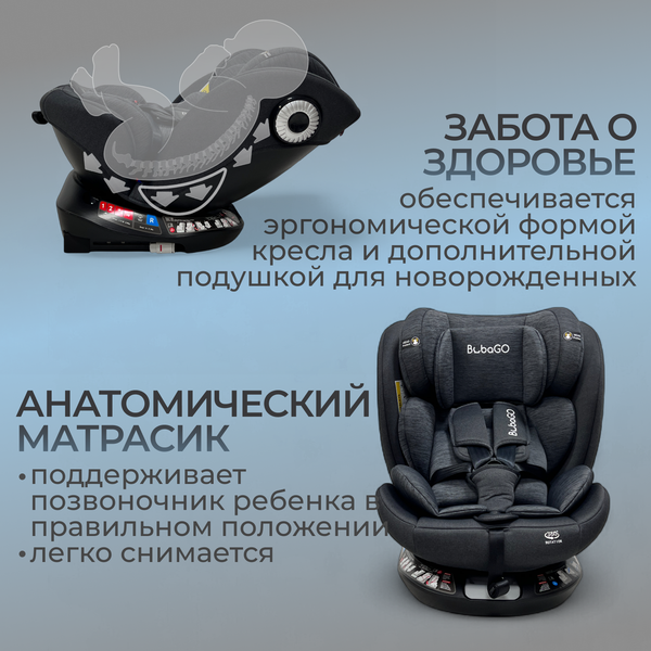 Автокресло Bubago Aspid / BG 170-1