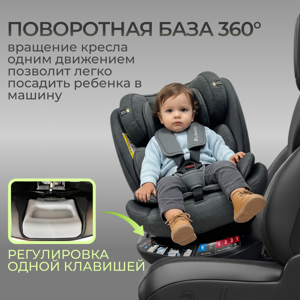 Автокресло Bubago Aspid / BG 170-2