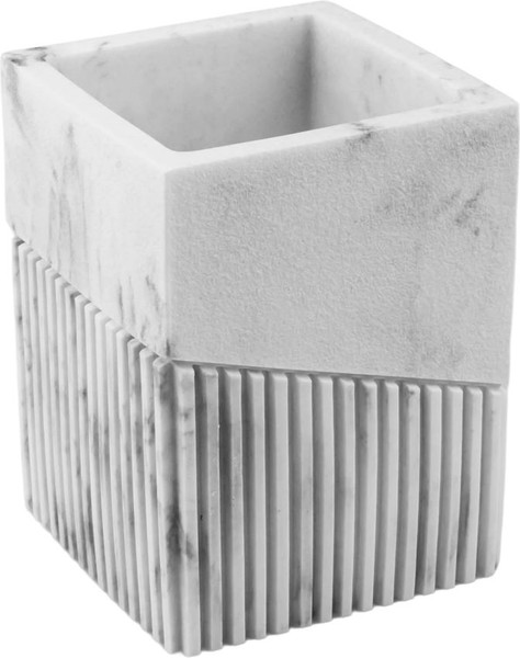 Стакан для зубной щетки и пасты Perfecto Linea Element Marble / 35-618702 - фото