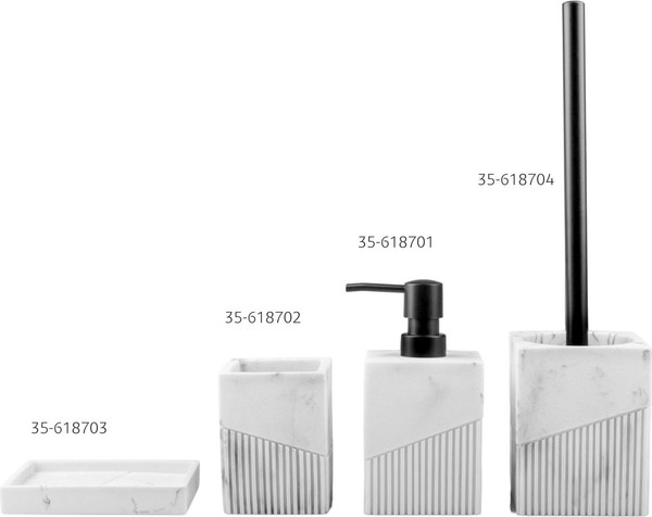 Мыльница Perfecto Linea Element Marble / 35-618703