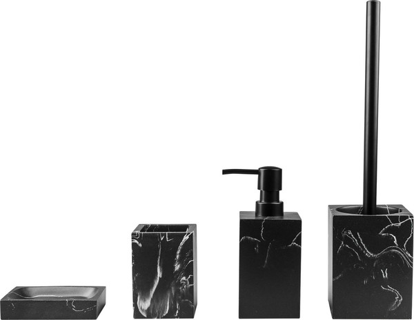 Набор аксессуаров для ванной Perfecto Linea Marble / 35-000115 - фото