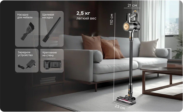 Пылесос Zigmund & Shtain ZVC-1500