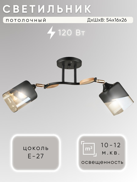 Спот Aitin-Pro НПБ 02-2x60-101 / 52075/2 - фото