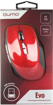Мышь Qumo Office Line Red M62