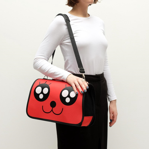 Сумка для животных Sima-Land Веселый жук 6971584