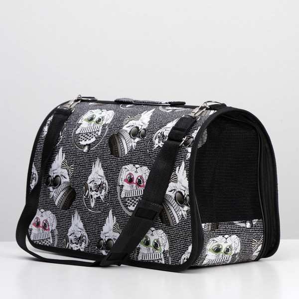 Сумка для животных Sima-Land Зимние коты / 4777615