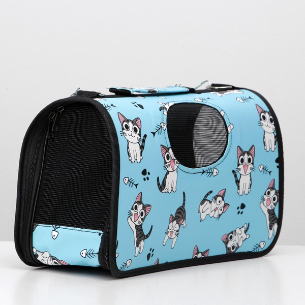 Сумка для животных Sima-Land Играющие котики / 6971603