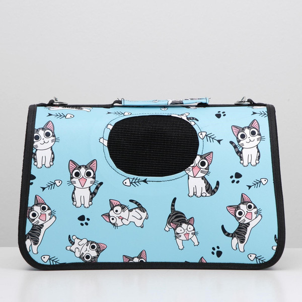 Сумка для животных Sima-Land Играющие котики / 6971603