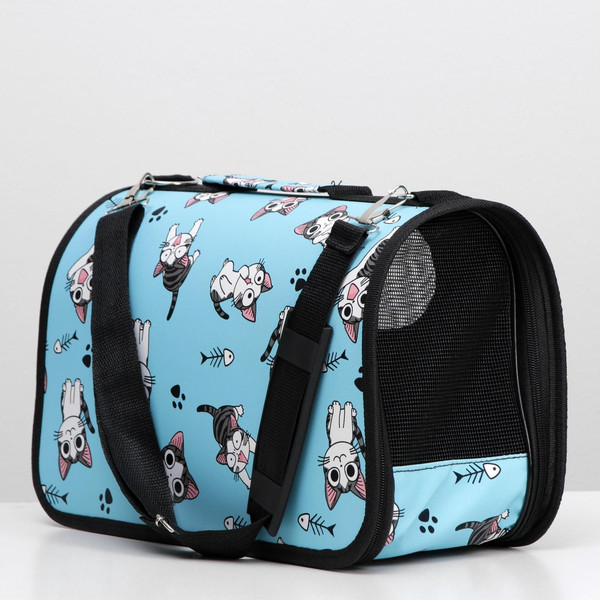 Сумка для животных Sima-Land Играющие котики / 6971603