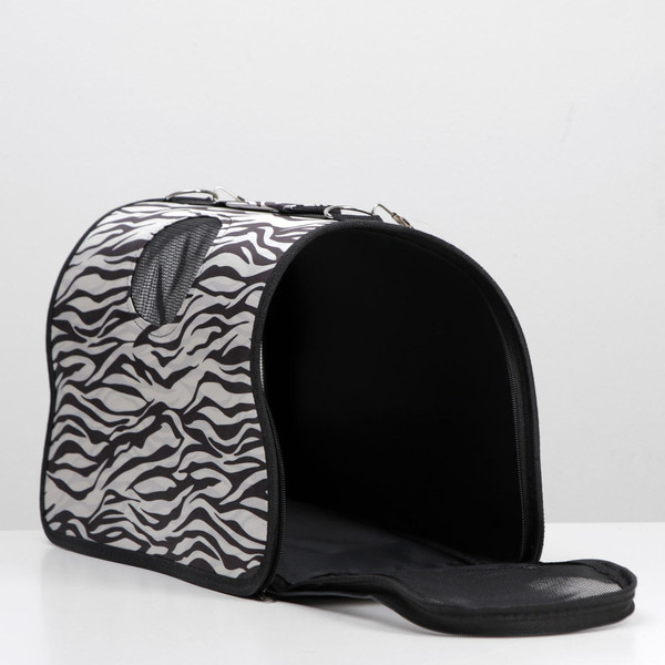 Сумка для животных Sima-Land Белый тигр / 3679632