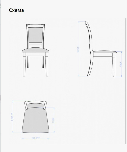 Набор стульев Мебель-Класс Веста 