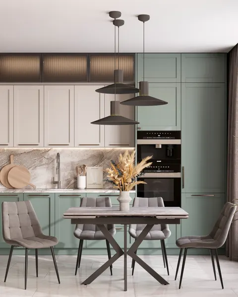 Обеденный стол Stool Group Marmer 120-180x80x76