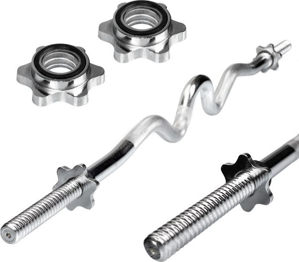 Гриф для штанги AMETIST EZ-образный L1200-D25