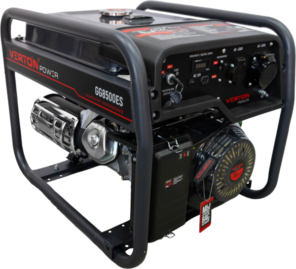 Бензиновый генератор Verton Power GG8500ES / 01.15815.15820