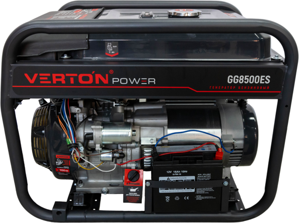 Бензиновый генератор Verton Power GG8500ES / 01.15815.15820