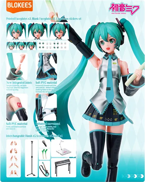 Конструктор Blokees Fantastics Edition Хатсуне Мику / 70139