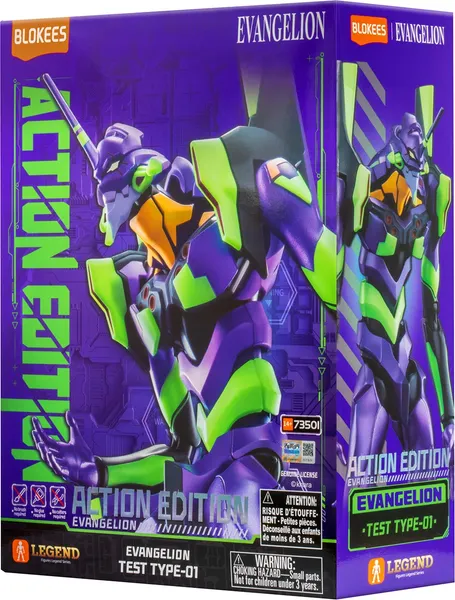 Конструктор Blokees Eвангелион Ева-01 Edition / 70141 - фото