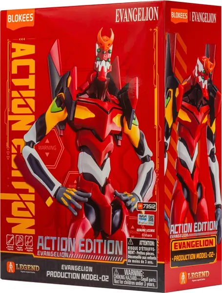 Конструктор Blokees Eвангелион Ева-02 Action Edition / 70142 - фото