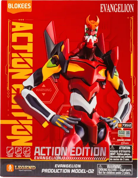 Конструктор Blokees Eвангелион Ева-02 Action Edition / 70142