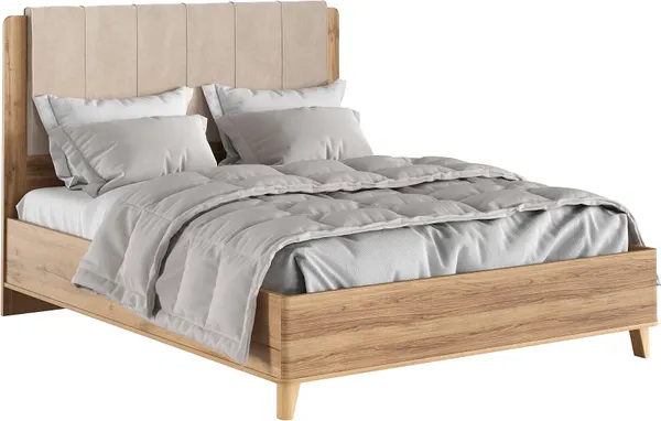 Двуспальная кровать MODULA Карпин с подъемным механизмом INV01KM-1686/2078/1254(01) - фото