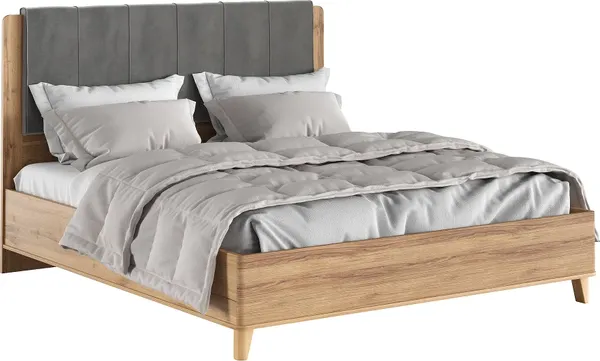 Двуспальная кровать MODULA Карпин с подъемным механизмом INV01KM-1886/2078/1254(04) - фото