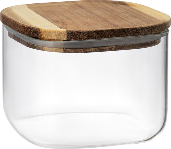 Емкость для хранения Smart Solutions Glass Acacia SS0000345 - фото