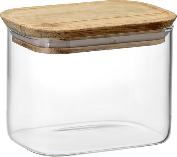 Емкость для хранения Smart Solutions Glass Acacia SS0000344 - фото