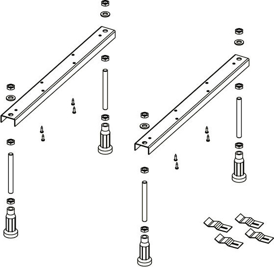Ванна акриловая Riho Dola 160 R / B045001005+207093
